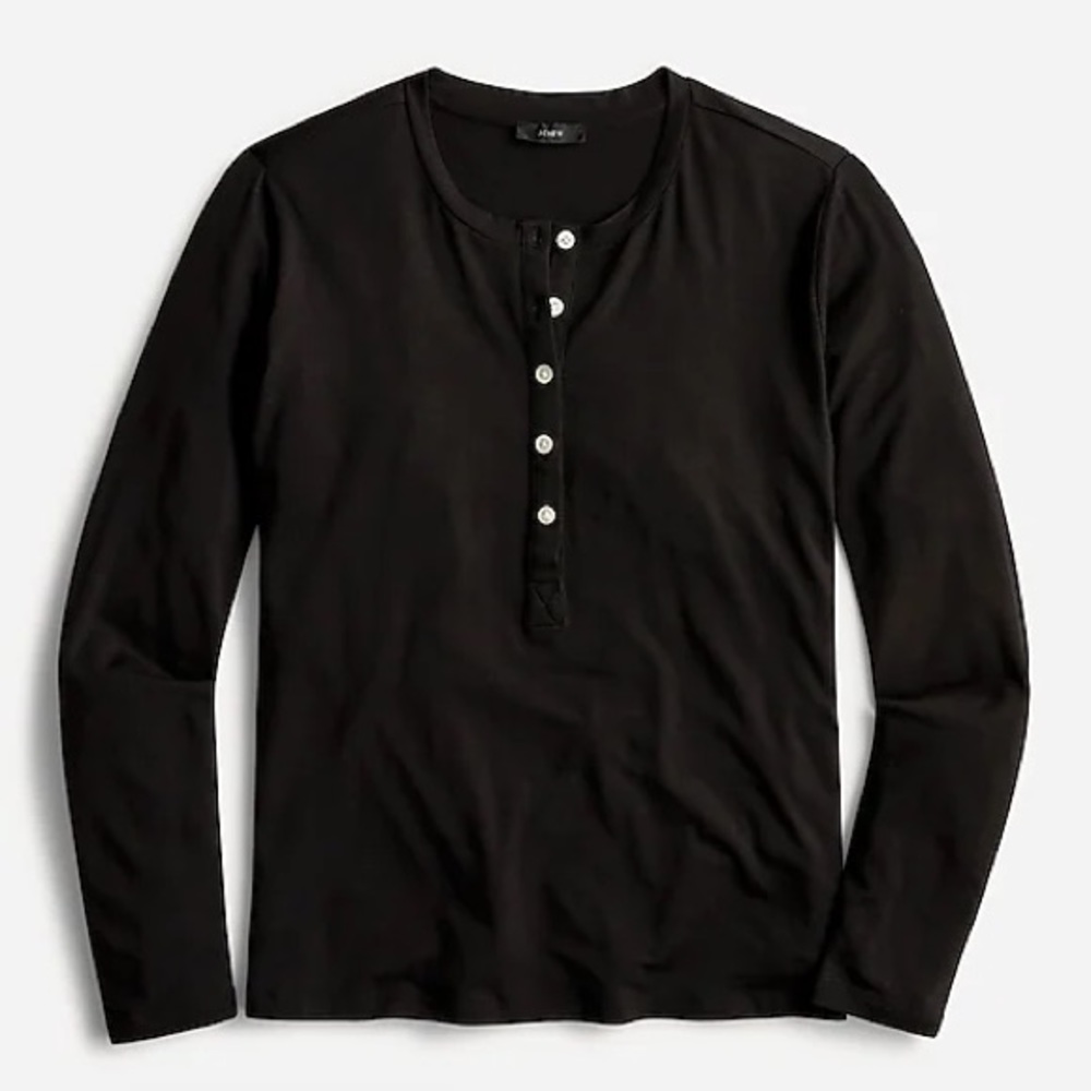 J. Crew Eco Dreamiest Henley (S) - New with Tags